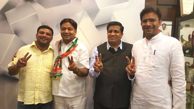 मुस्लिम नेताओं के समर्थन ने दिलवाई विजय भारद्वाज को विजय