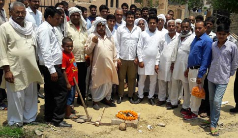 बुढ़ैना के कार्यो में नहीं छोड़ी जाएगी कसर : अमन गोयल