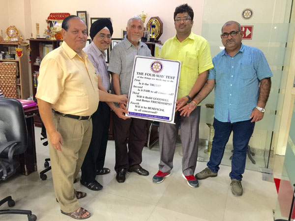 Vocational Service via ROTARY 4-Way Test