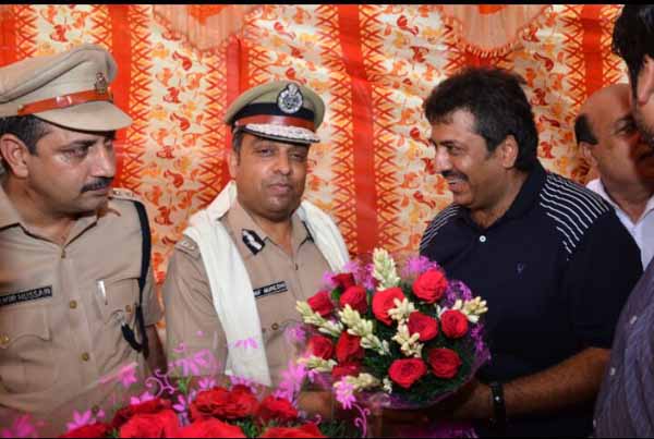 पुलिस आयुक्त ने किया थाना कोतवाली में बनाये गये कन्ट्रोल रूम का उद्घाटन।