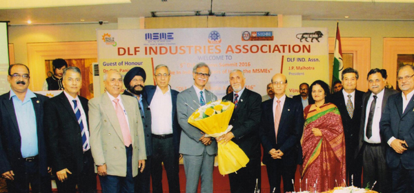 DLF Industries Association honours Rotary District Governor