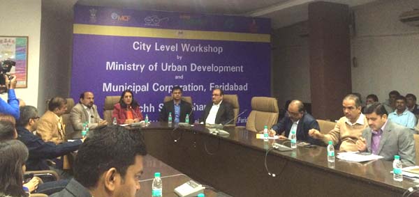 निगमायुक्त की अगुवाई में आयेाजित वर्कशाप
