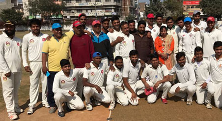 रविन्द्रर फागना किक्रेट लीग का शुभारंभ
