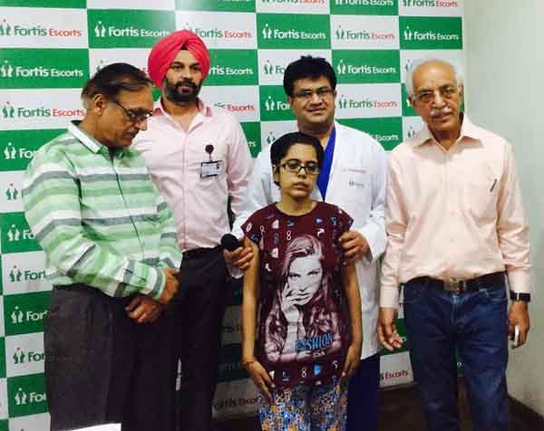 Fortis Escorts recently performed a high risk surgery