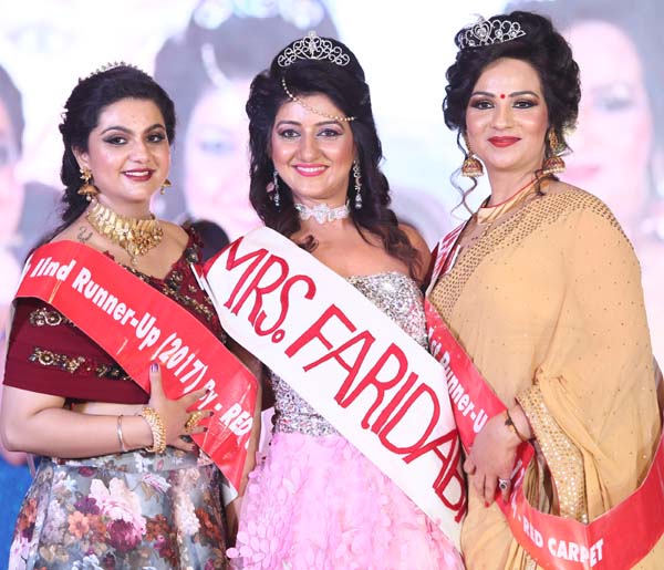 मिसेज फरीदाबाद का शानदार आगाज