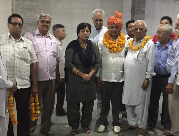 राधा नरूला की निगेबानी में सुन्दर लाल चुग बने प्रधान