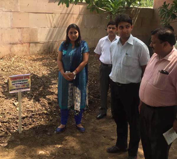 निगमायुक्त ने किया सफाई व्यवस्था का औचक निरीक्षण