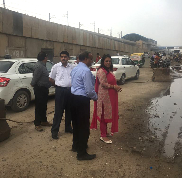 निगामयुक्त सोनल गोयल ने किया सफाई व्यवस्था का निरीक्षण