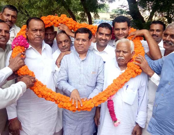 सबका साथ-सबका विकास की नीति से तिगांव क्षेत्र में हो रहे है विकास : राजेश नागर