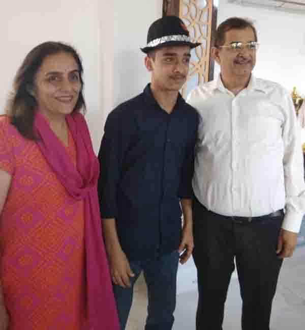 डीएवी कॉलेज ने बढाया छात्र का हौसला