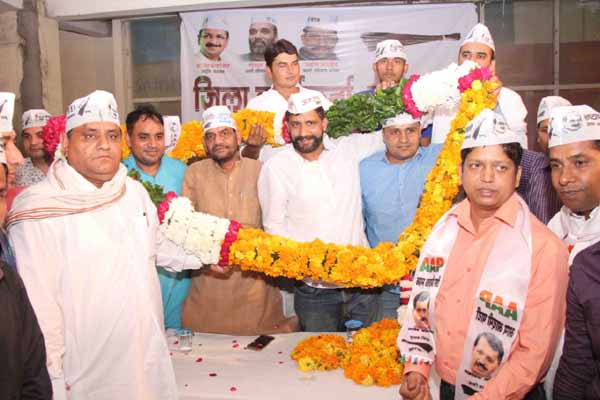 ‘आप’ पार्टी का बडख़ल विस क्षेत्र में कार्यकर्ता सम्मेलन आयोजित