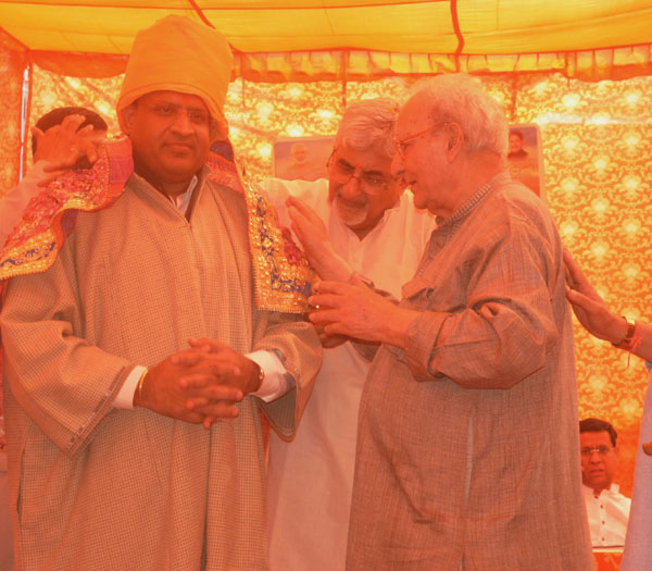 उद्योग मंत्री विपुल गोयल ने किया लिंक रोड निमार्ण का शुभारंभ