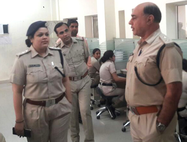 पुलिस परीक्षा का बी-1 का सफल आयोजन
