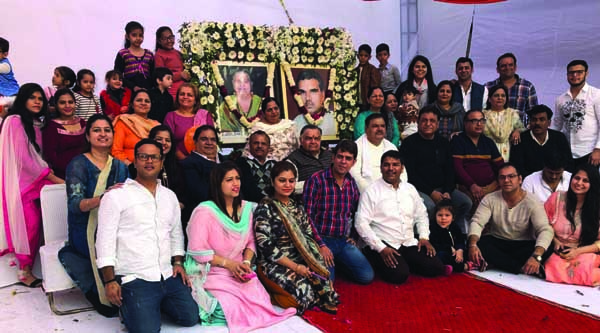 पूर्व विधायक स्व. कुंदन लाल भाटिया व झाई जी की पुण्यतिथि पर उमड़ा जनसैलाब