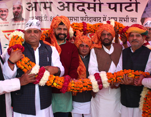 हरियाणा में केवल ‘आप’ निभा रही है विपक्ष की भूमिका : नवीन जयहिन्द