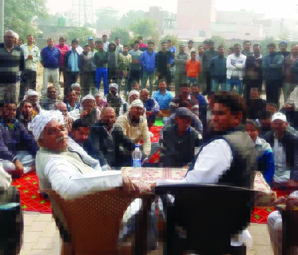 भाजपा सरकार के तीन साल तिगांव क्षेत्र हुआ बेहाल’ जनसभा में खोलेंगे भाजपा के विकास की कलई : ललित नागर
