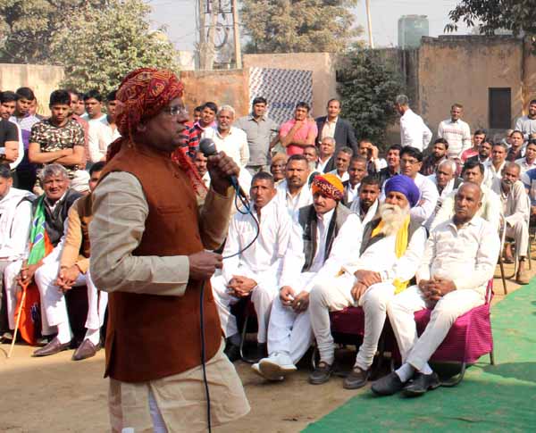 वरिष्ठ भाजपा नेता राजेश नागर ने सुनी जनसमस्याए