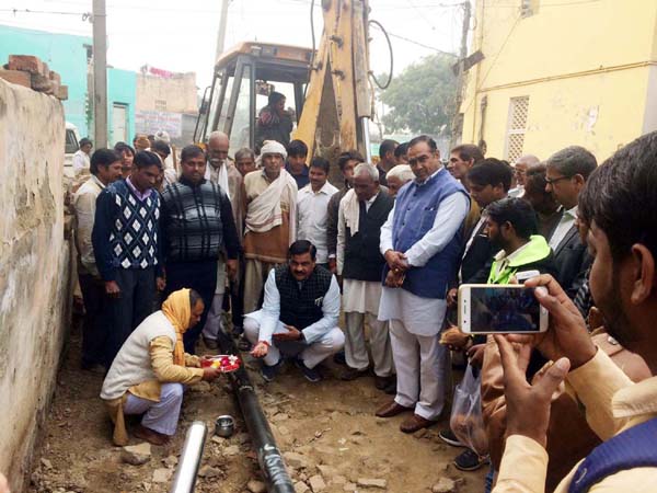 विधायक ने महाग्राम योजना के तहत किए कई विकास कार्याे का उद्घाटन