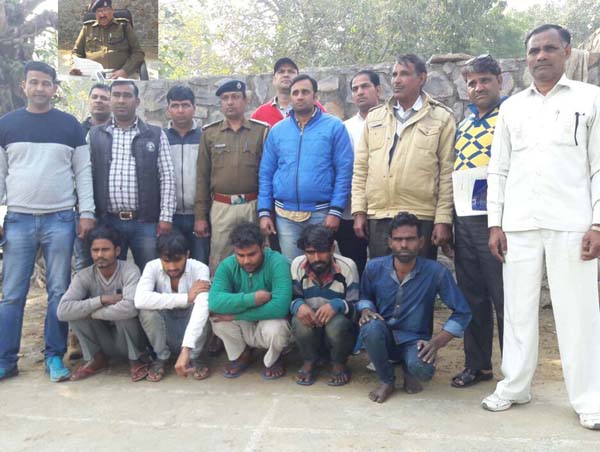 डीसीपी ने किया भैस तस्करों का खुलासा(आरोपी गिरफ्तार)