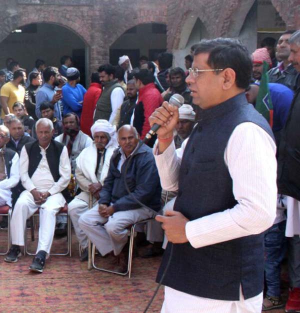 भाजपा कर रही बिना भेदभाव सबका विकास - राजेश नागर