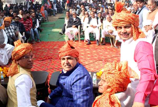 भाजपा सरकार में हर वर्ग के साथ न्याय हो रहा: राजेश नागर