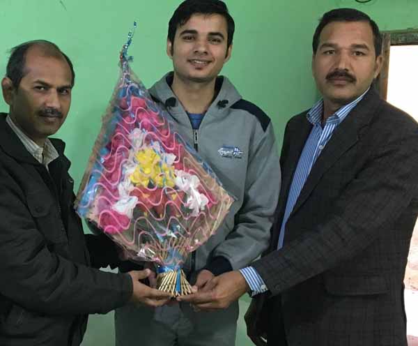 अनूप वशिष्ठ बने (ए0बी0वी0पी0) वाई0एम0सी0ए0 यूनिर्वसिटी के अध्यक्ष