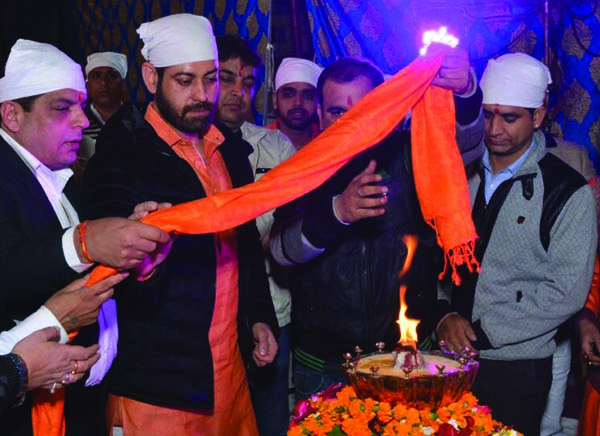 धार्मिक कार्यक्रमों आयोजनों से समाज में जाता है अच्छा संदेश:विकास चौधरी
