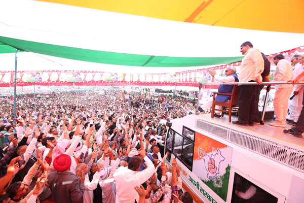 हुड्डा ने होडल में भरी हूंकार( भाजपा को उखाड़ने तक, ना चैन से बैठूंगा ना बैठने दूंगा)