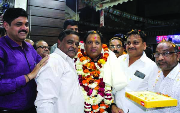 विपुल गोयल का व्यापारियों ने जताया आभार