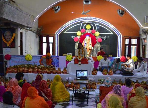 साईधाम में श्रीमदभागवत कथा का आयोजन
