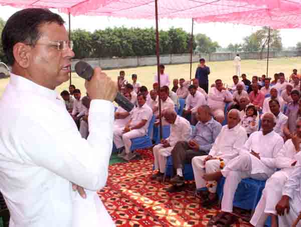 वरिष्ठ भाजपा नेता राजेश नागर का हुआ जोरदार स्वागत