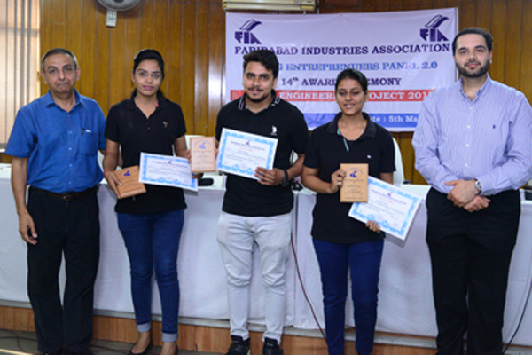 एफआइए द्वारा किया गया 12वें बैस्ट इंजीनियरिंग प्रोजैक्ट प्रतियोगिता का उद्घाटन