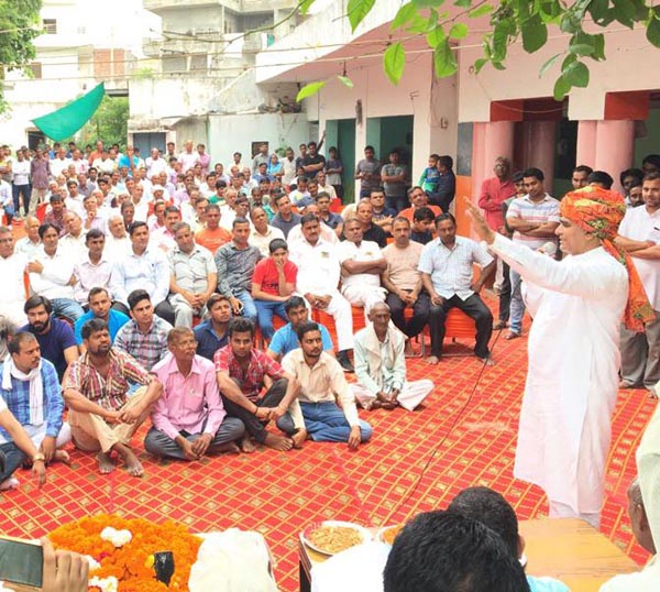 भाजपा शासनकाल में ग्रेटर फरीदाबाद हुआ बदहाल : ललित नागर