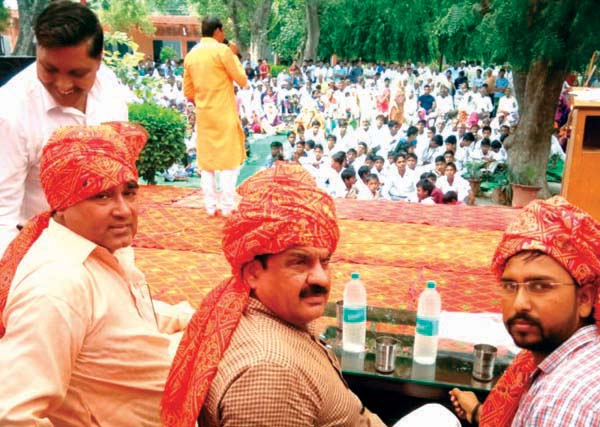 पृथला विधानसभा के गांवों मे दिखने लगी है शहरीकरण की झलक: पं. टेकचन्द शर्मा