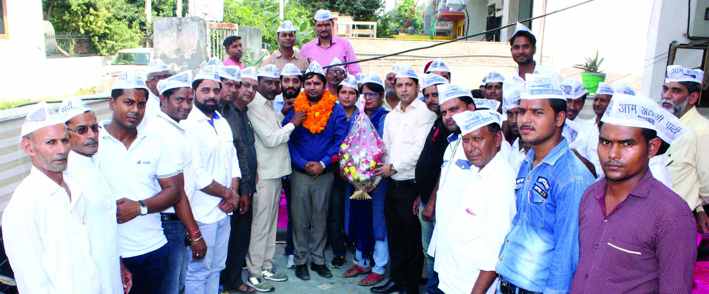 पार्टी हरियाणा प्रदेश में नवीन जयहिंद के नेतृत्व में सत्ता हासिल करेगी: गिर्राज शर्मा