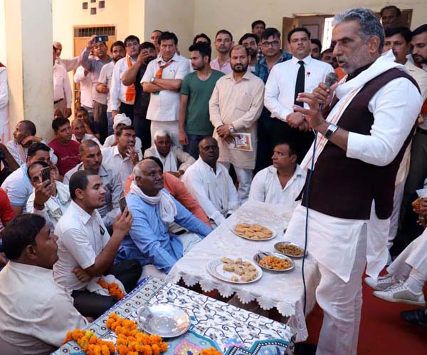 भाजपा प्रत्याशी ने पृथला विधानसभा क्षेत्र में की चुनावी सभाएं, मिला अपार समर्थन