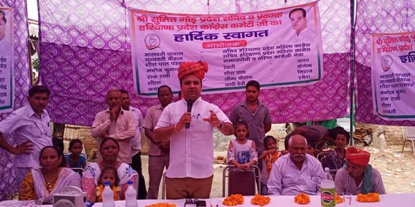 भाजपा सरकार में त्राहि-त्राहि कर रहे है लोग : सुमित गौड़
