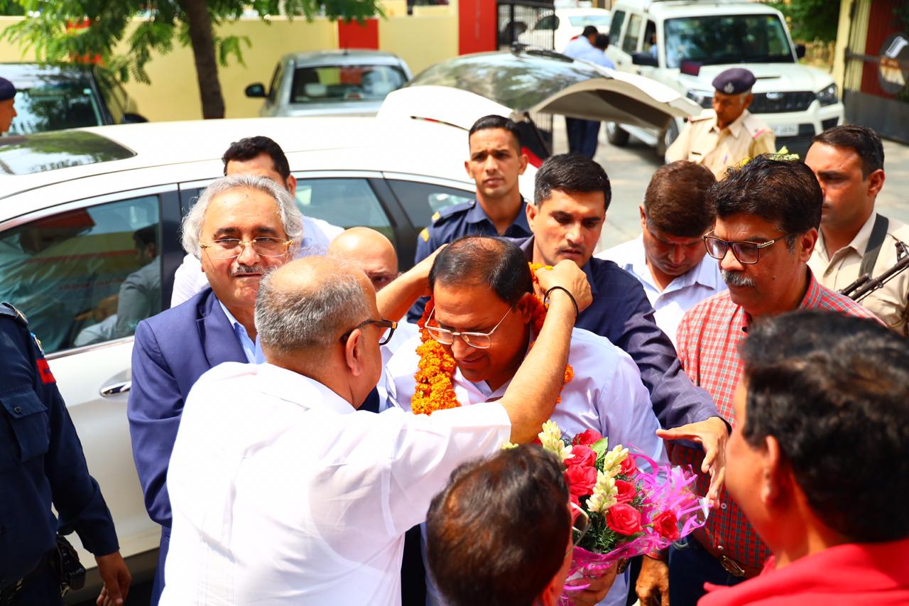 सरकार पूरे प्रदेश में समग्र विकास के लिए निरंतर :विपुल गोयल