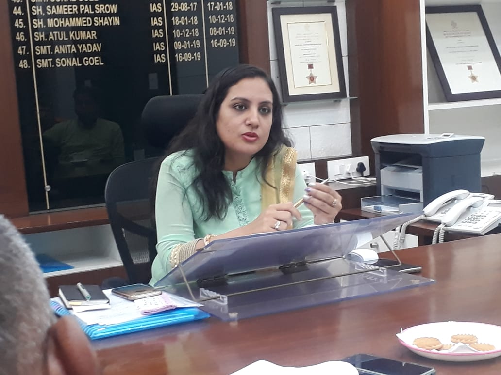 नागरिको को किया जायगा पर्यावरण के प्रति जागरूक : सोनल गोयल
