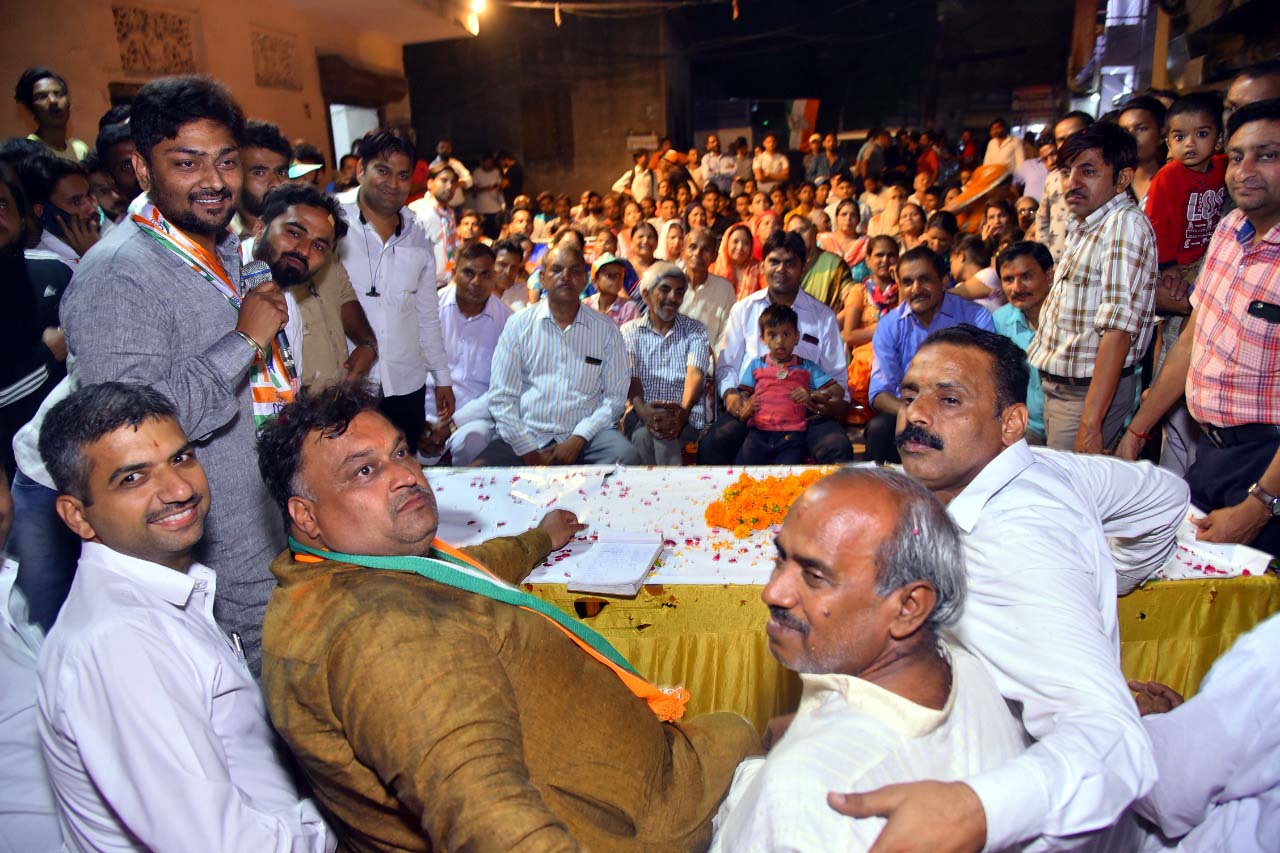 फरीदाबाद विधानसभा के गली-मोहल्लों का नाम तक नहीं जानते भाजपा प्रत्याशी : लखन सिंगला