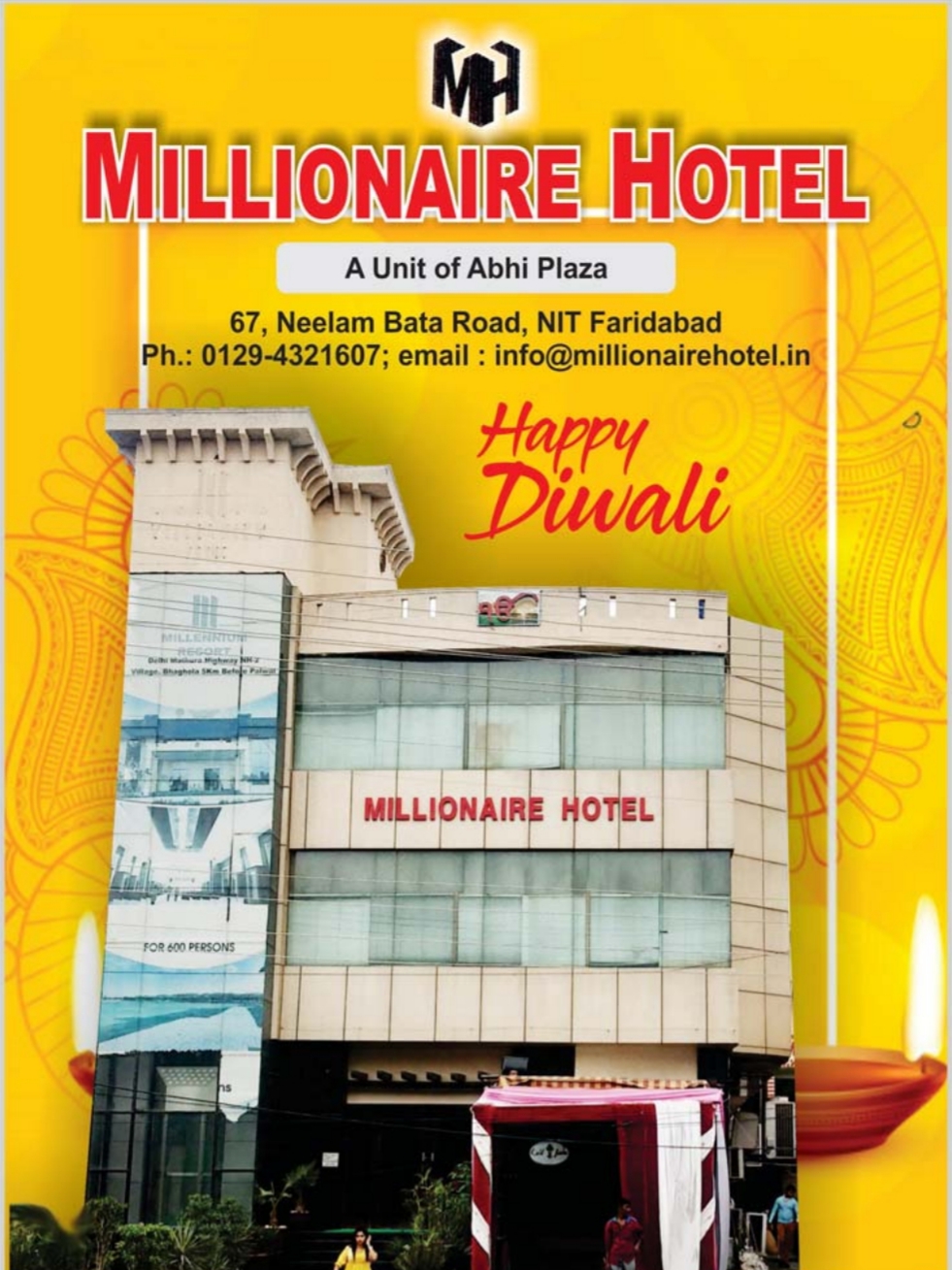 Milanium hotal wish diwali