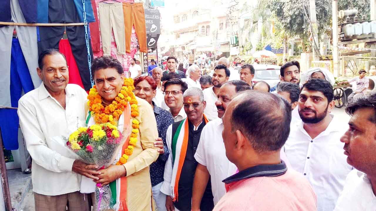 तिगांव क्षेत्र की बदहाली के लिए भाजपा को वोट की चोट से सिखाएं सबक : ललित नागर