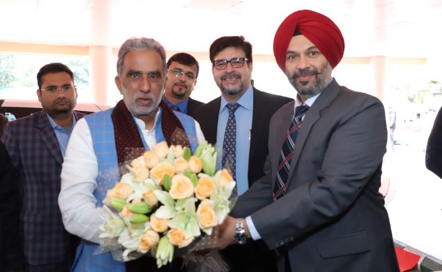 krsinpal gujjar inaugurated cath lab Fortis Escorts Hospital