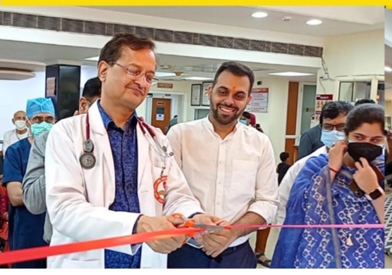 एसएसबी हॉस्पिटल में परफेक्ट बेक के नये आउटलेट का शुभारंभ
